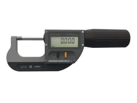 Mikrometr cyfrowy 0- 30/0.001 z końcówkami Ø 6.5mm