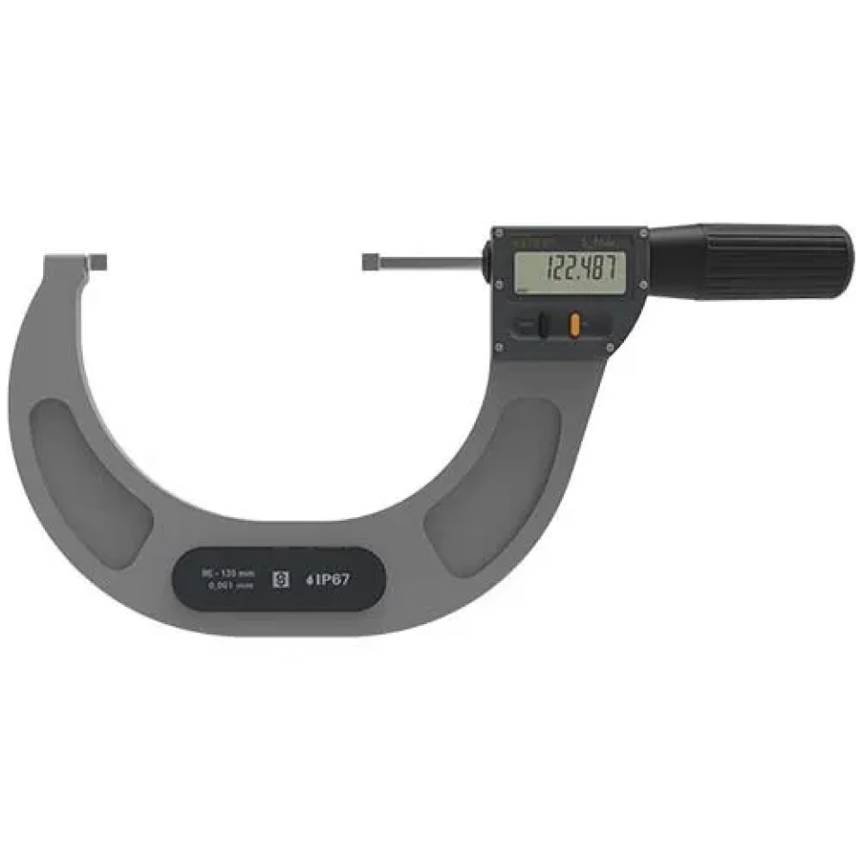 Mikrometr cyfrowy 95-130/0.001 z końcówkami nożowymi