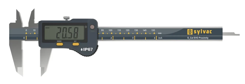 Suwmiarka cyfrowa S_Cal EVO PROXIMITY 0-200/0.01 IP67