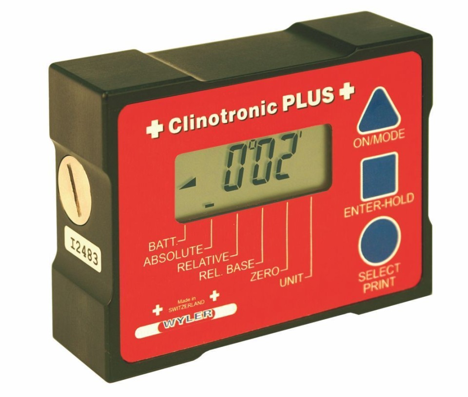 Poziomica maszynowa Wyler Clinotronic Plus +/-60