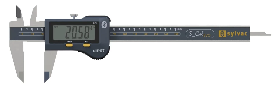 Suwmiarka cyfrowa S_Cal EVO 0-150/0.01 IP67 BLUETOOTH