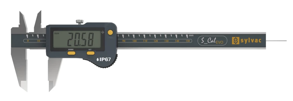 Suwmiarka cyfrowa S_Cal EVO PROXIMITY okągły głębokościomierz 0-150/0.01