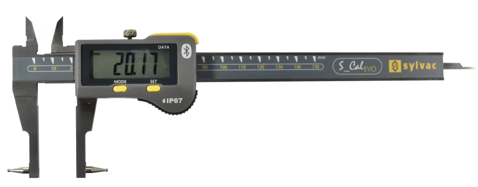 Suwmiarka cyfrowa 0- 150/0.01 z wymiennymi końcówkami