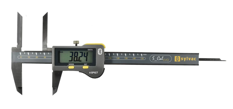 Suwmiarka cyfrowa 0-150/0.01 z długimi szczękami górnymi