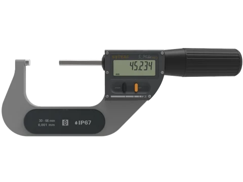 Mikrometr cyfrowy  66- 102/0.001 z końcówkami Ø 6.5mm